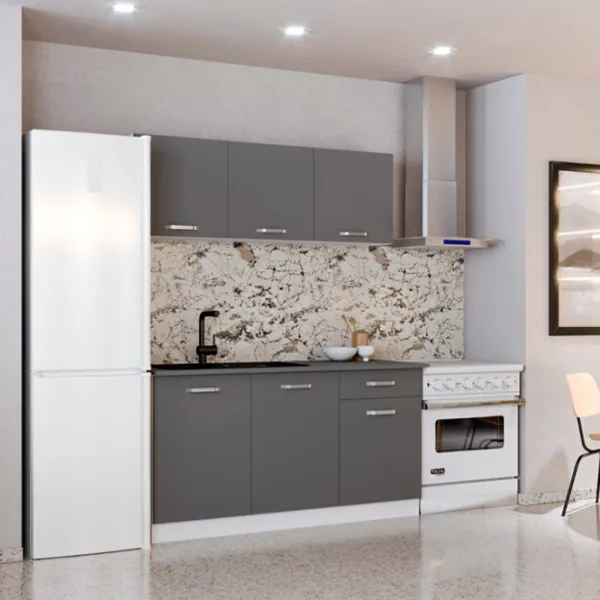 Кухня Haaus Ronda ДСП меламин / Anthracite photo 5 Кухня Haaus Ronda ДСП меламин / Anthracite photo 5
