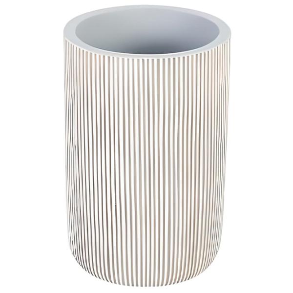 Pahar pentru periuțe de dinți Axentia Montreux Poliresin / Beige / Pe masă photo 1