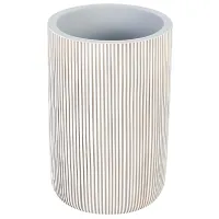 Стакан для зубных щёток Axentia Montreux Полирезин / Бежевый / На столе