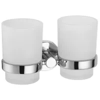 Стакан для зубных щёток Volle Ronda Стекло / Белый / На стене