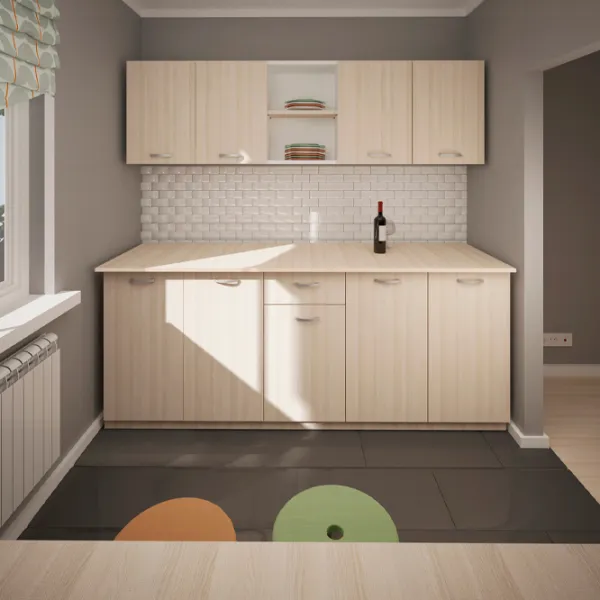 Bucătărie Haaus Nisa PAL melaminat / Light Elm photo 6