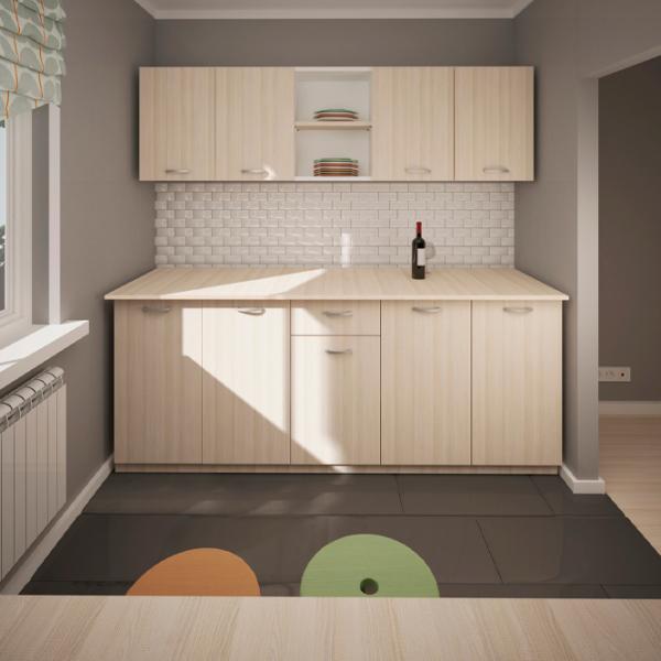 Bucătărie Haaus Nisa PAL melaminat / Light Elm photo 6