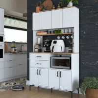 Bucătărie Mirage Meble JE179 PAL melaminat / White matt photo 6