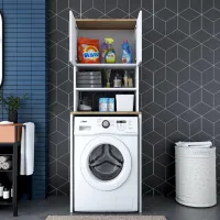 Dulap pentru mașini de spălat Mirage Meble KD101 PAL / White photo 5