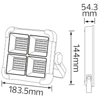 Proiector LED Horoz Turbo-200 White / 1466 lm photo 5