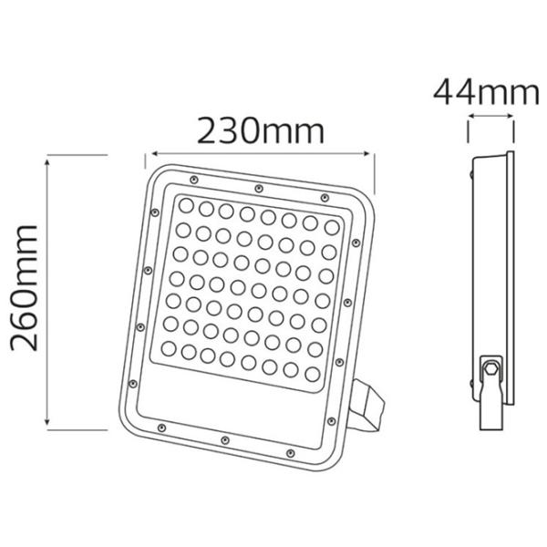 Proiector LED Horoz Felis-100 White / 12000 lm photo 2 Proiector LED Horoz Felis-100 White / 12000 lm photo 2