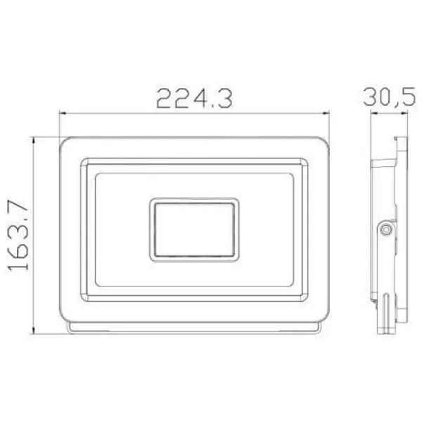 Proiector LED Horoz ASLAN-50 White / 4000 Lm photo 2 Proiector LED Horoz ASLAN-50 White / 4000 Lm photo 2