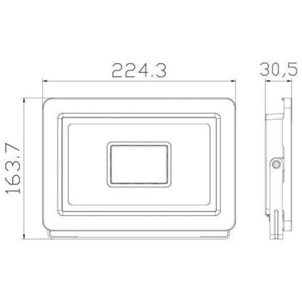 Proiector LED Horoz ASLAN-50 White / 4000 Lm photo 2 Proiector LED Horoz ASLAN-50 White / 4000 Lm photo 2