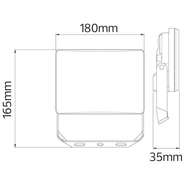Proiector LED Horoz Pegasus-50 White / 5750 lm photo 2 Proiector LED Horoz Pegasus-50 White / 5750 lm photo 2