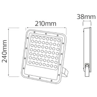 Proiector LED Horoz OSELO-100 White / 10000 lm photo 2