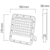 Proiector LED Horoz FELIS-50 White / 6000 lm photo 2