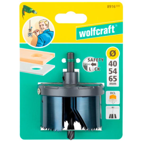 Набор коронок Wolfcraft 8916000 Металл / Шестигранник  photo 5