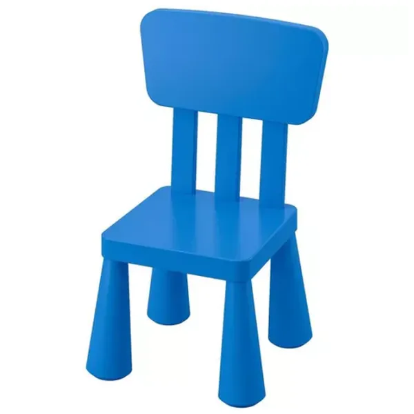 Детский стул Ikea Mammut 5 лет / Синий photo 1 Детский стул Ikea Mammut 5 лет / Синий photo 1
