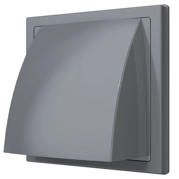 Grilă de ventilare ERA 1515К12,5ФВ  Plastic / Grey photo 1 Grilă de ventilare ERA 1515К12,5ФВ  Plastic / Grey photo 1