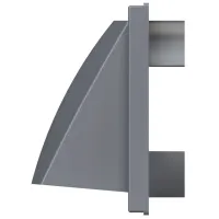 Grilă de ventilare ERA 1515К12,5ФВ Plastic / Grey photo 3