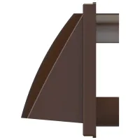 Grilă de ventilare ERA 1515К12,5ФВ Plastic / Brown photo 2