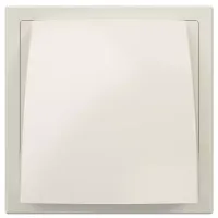 Вентиляционная решетка ЭРА 1515К10ФВ  Пластик / Слоновая кость