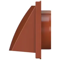 Grilă de ventilare ERA 1515К10ФВ Plastic / Brown photo 4