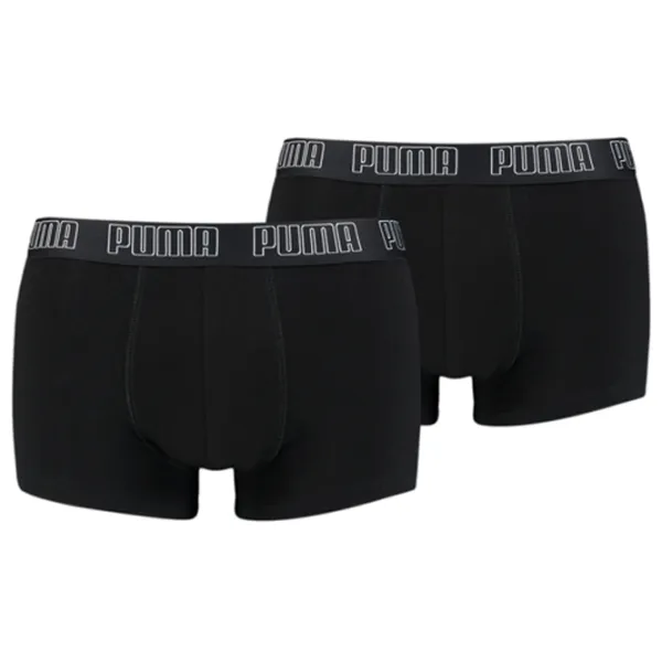 Tрусы для мужчин Puma Basic Brief 2P S / Черный photo 1