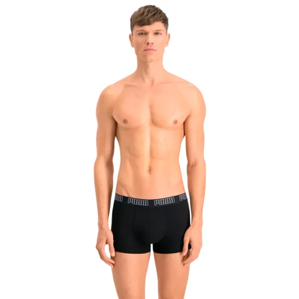 Tрусы для мужчин Puma Basic Brief 2P S / Черный photo 2