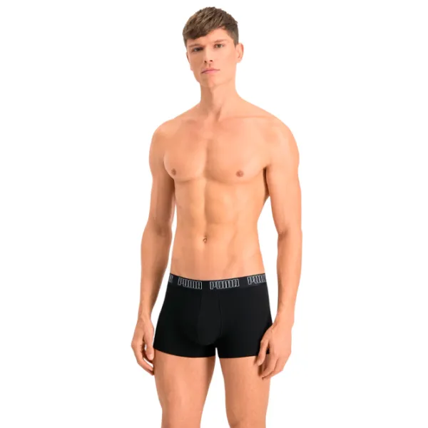 Tрусы для мужчин Puma Basic Brief 2P S / Черный photo 4