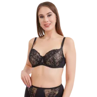 Бюстгальтер для женщин Milavitsa 105000  95G / Черный / Пуш-ап