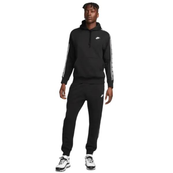 Costum sportiv pentru bărbați Nike Club Fleece Graphic Hooded  / XXL / Black photo 1
