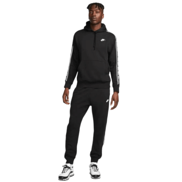 Costum sportiv pentru bărbați Nike Club Fleece Graphic Hooded  / XXL / Black photo 1