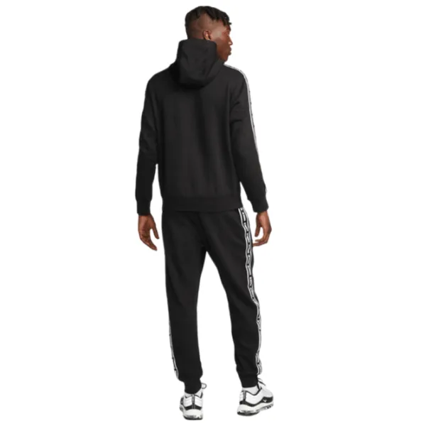Costum sportiv pentru bărbați Nike Club Fleece Graphic Hooded  / XXL / Black photo 2