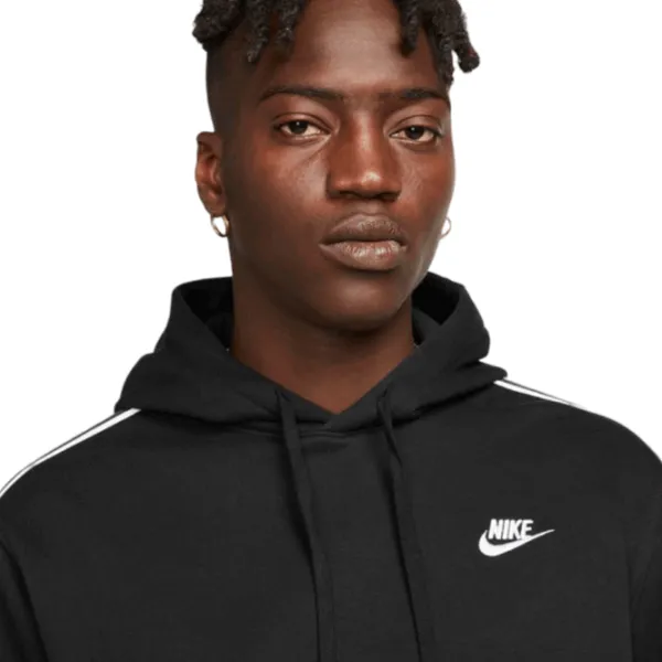 Costum sportiv pentru bărbați Nike Club Fleece Graphic Hooded  / XXL / Black photo 3