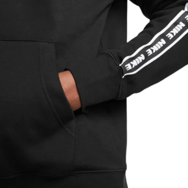 Costum sportiv pentru bărbați Nike Club Fleece Graphic Hooded  / XXL / Black photo 5