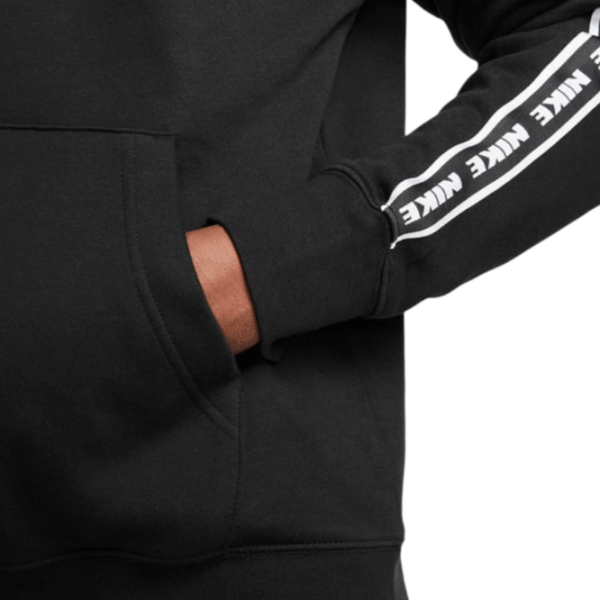 Costum sportiv pentru bărbați Nike Club Fleece Graphic Hooded  / S / Black photo 5 Costum sportiv pentru bărbați Nike Club Fleece Graphic Hooded  / S / Black photo 5