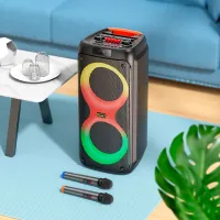 Boxă pentru Party Hoco HA7 Leader 75 W / Black photo 5