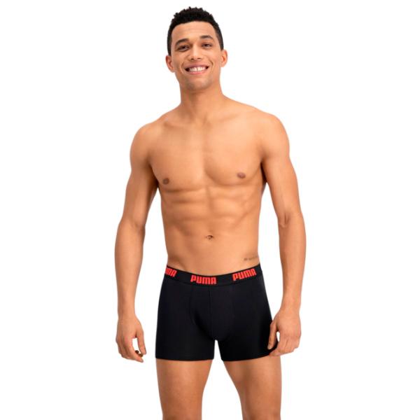 Сhiloţi pentru bărbați Puma Basic Boxer 2P S / Multicolor photo 4