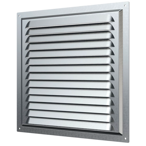 Grilă de ventilare ERA 2525МЦ  Metal / Silver photo 1 Grilă de ventilare ERA 2525МЦ  Metal / Silver photo 1