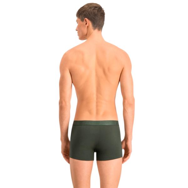 Сhiloţi pentru bărbați Puma Basic Trunk 2P S / Green Melange photo 4