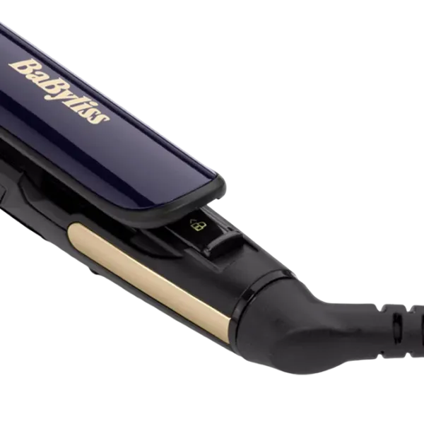 Placă de îndreptat părul Babyliss ST484E / Gold Black photo 5