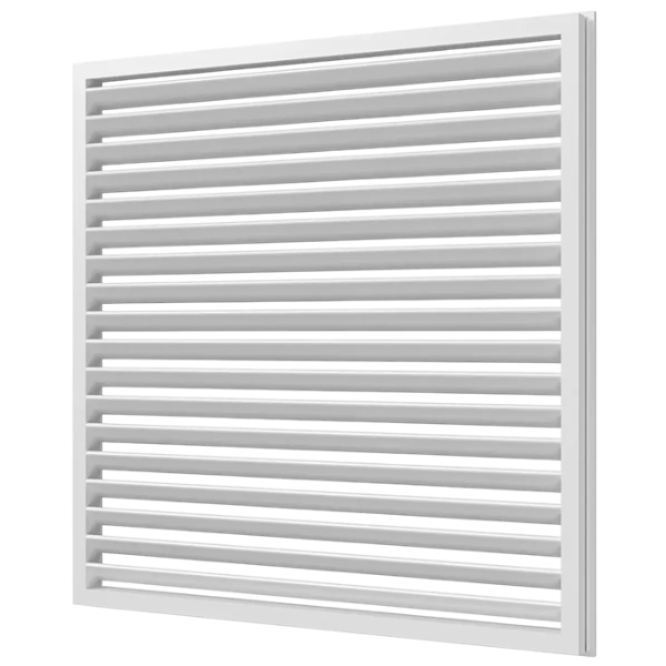 Grilă de ventilare ERA П6060Р  PVC / White photo 1