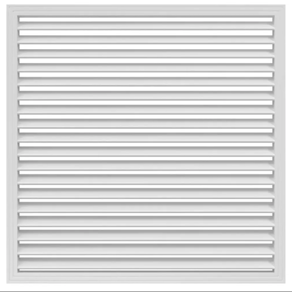 Grilă de ventilare ERA П6060Р  PVC / White photo 2