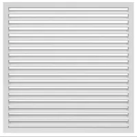 Grilă de ventilare ERA П6060Р PVC / White photo 2
