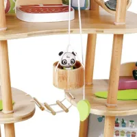 Căsuță pentru păpuși Hape Panda house E3413 Căsuță / 3+ photo 7