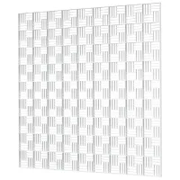 Вентиляционная решетка ЭРА П6060ДП Fusion  Пластик / Белый