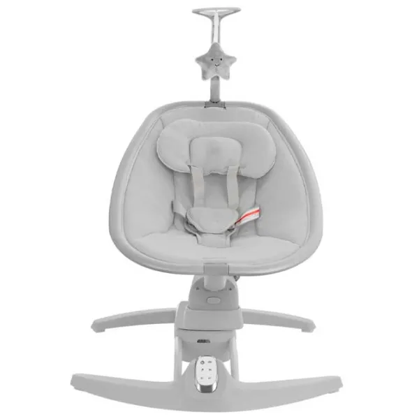 Leagăn pentru bebeluși Kikka Boo Spinny (3801005010592) 9 kg/ Gray photo 4 Leagăn pentru bebeluși Kikka Boo Spinny (3801005010592) 9 kg/ Gray photo 4