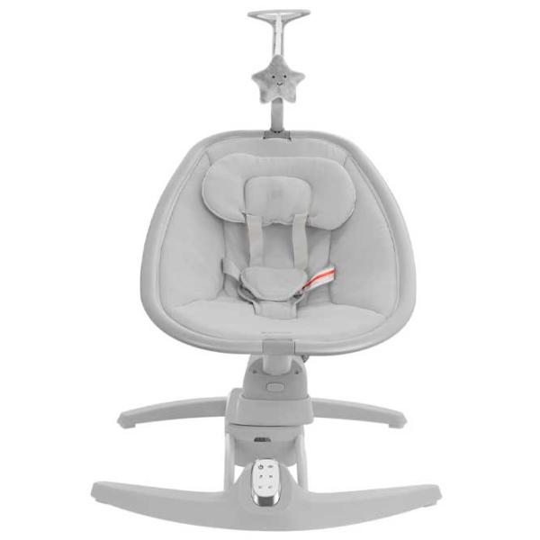 Leagăn pentru bebeluși Kikka Boo Spinny (3801005010592) 9 kg/ Gray photo 4 Leagăn pentru bebeluși Kikka Boo Spinny (3801005010592) 9 kg/ Gray photo 4