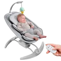 Детские качели Kikka Boo Spinny (3801005010592) 9 кг/ Серый photo 9