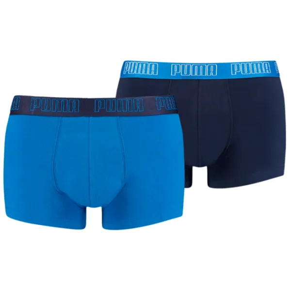 Сhiloţi pentru bărbați Puma Basic Trunk 2P L / Multicolor photo 1 Сhiloţi pentru bărbați Puma Basic Trunk 2P L / Multicolor photo 1