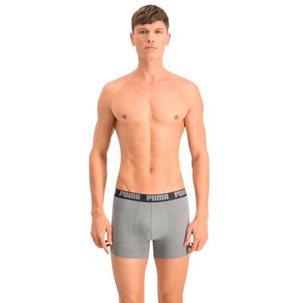 Сhiloţi pentru bărbați Puma Underwear Basic Boxer 2P XXL / Multicolor photo 3
