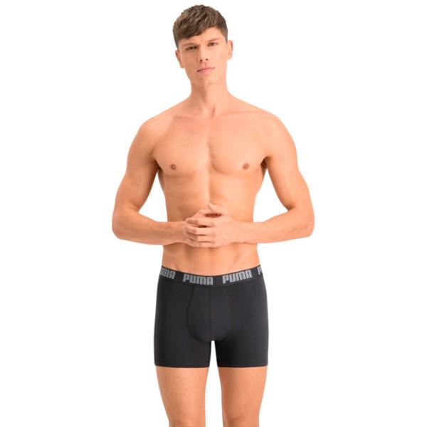Сhiloţi pentru bărbați Puma Underwear Basic Boxer 2P XXL / Multicolor photo 4