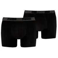 Tрусы для мужчин Puma Underwear Basic Boxer 2P M / Разноцветный