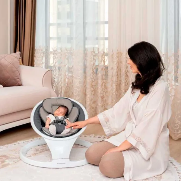 Leagăn pentru bebeluși Kikka Boo Cuddle Me (3800171203319) 9 kg/ Light Gray photo 10